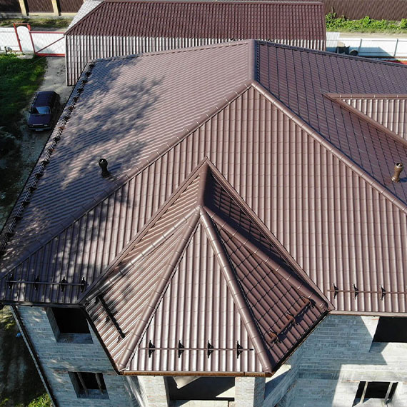 Монтаж сложной крыши и кровли в Благовещенске и Амурской области